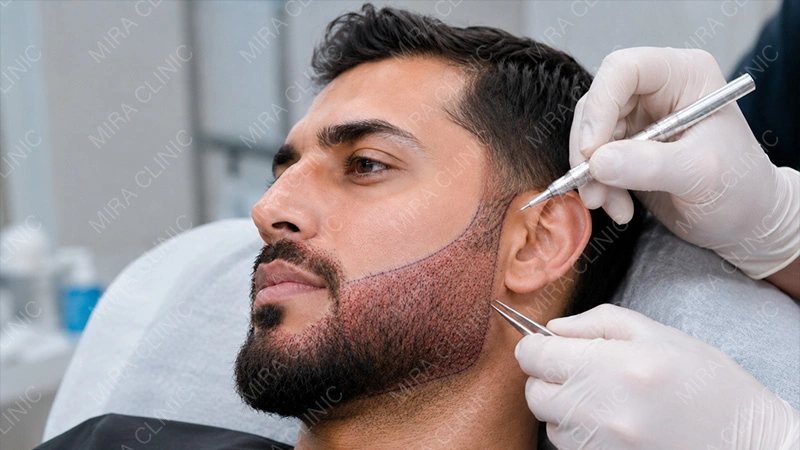 proper beard-line design